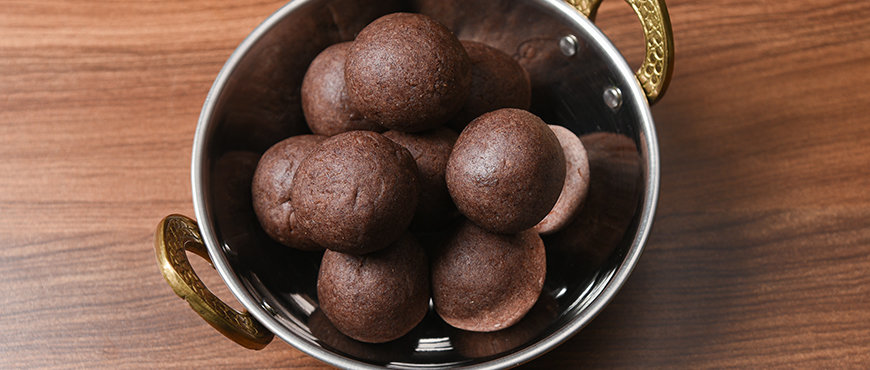 Ragi Flour Ladoo